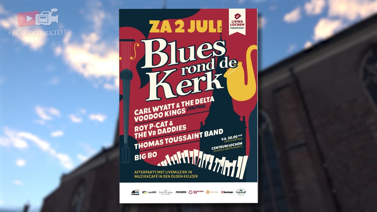 Blues rond de kerk 2022 - Thomas Toussaint band