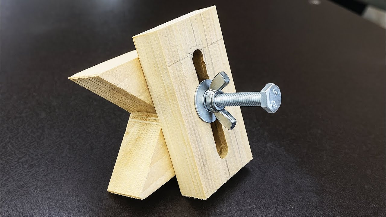 Why didn't I know this earlier? | Super strong wood joint fixing tool &ndash; Many woodworkers don't know