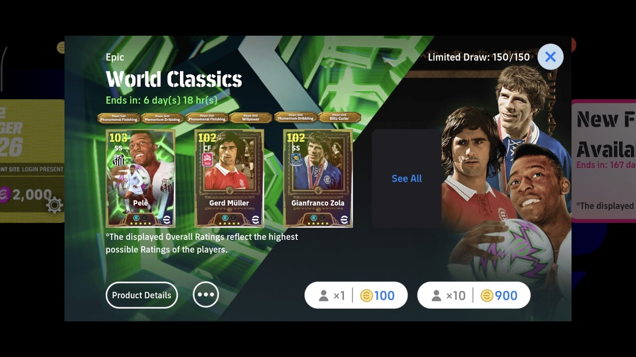 PELE MULLER ZOLA IS COMING TODAY FRIENDLY AND RANK PUSH LIVE #efootball2026