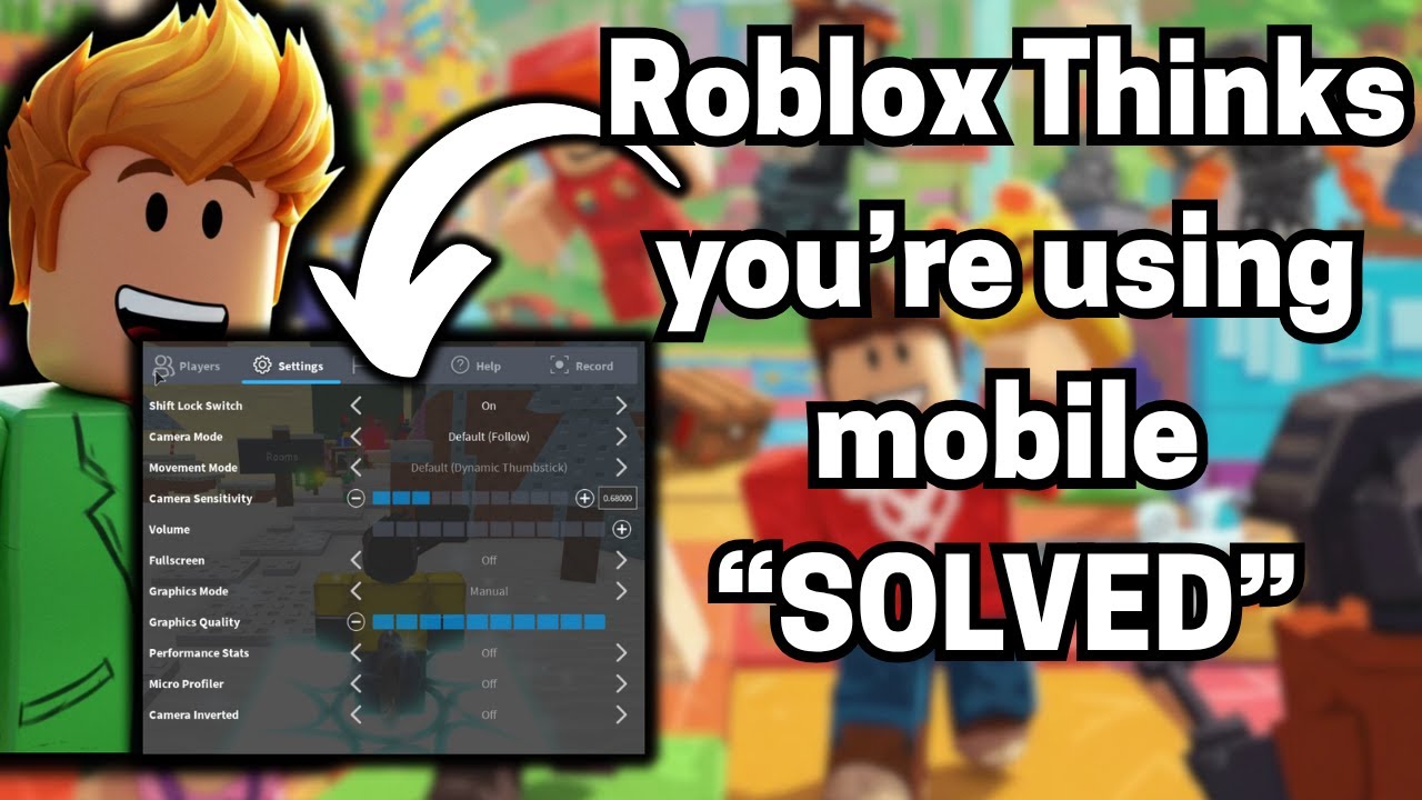 Fix Roblox Mistaking PC for Mobile (2025) | Interface & Controls Fix