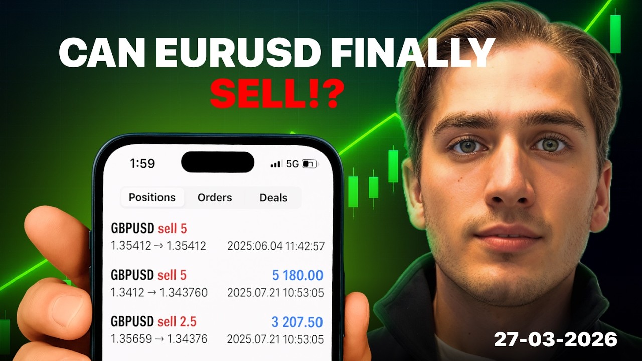 CAN I FINALLY SELL EURUSD!? - Forex Market Outlook Ep. 143