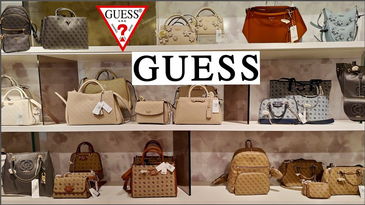 Guess bags collection | Guess handbags | Luxury shopping in Switzerland @GUESS  #shopping #haul #yt 