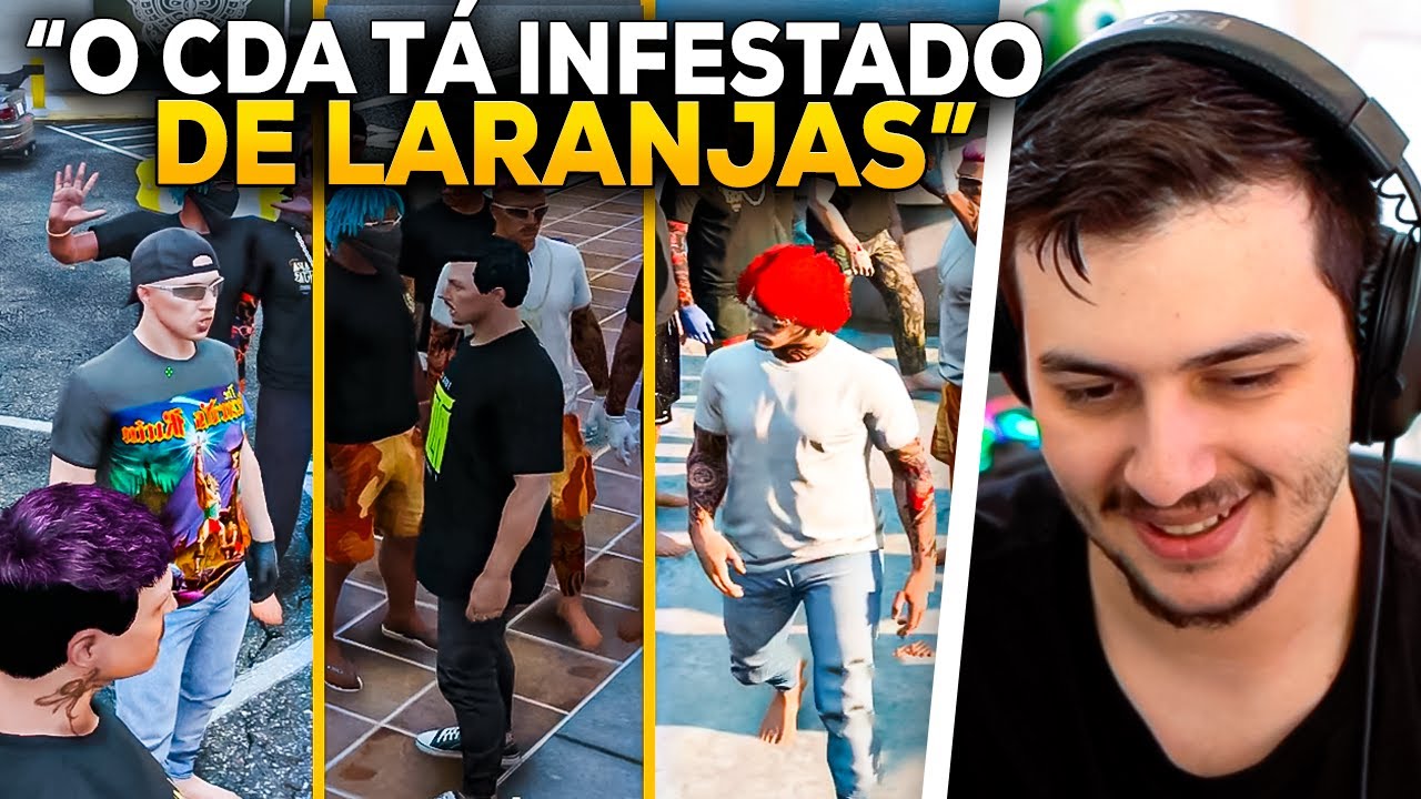 GABE contratou LELEO, BOY e HERMANO pros LARANJAS