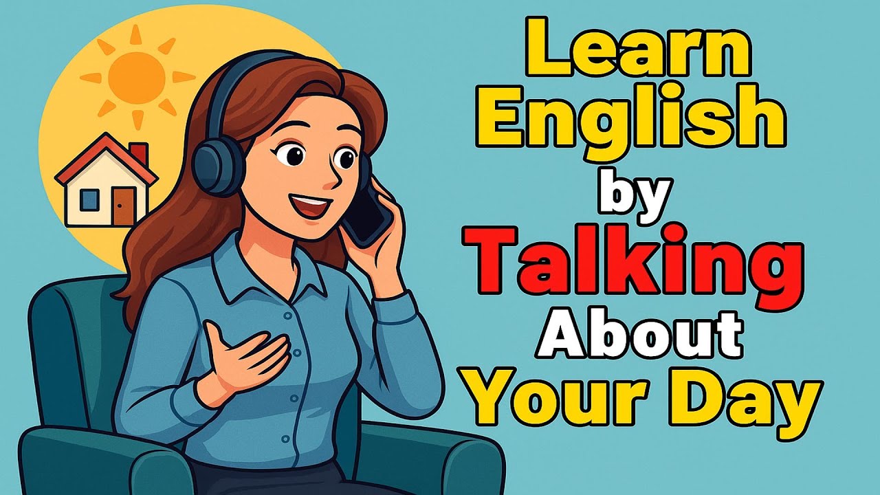 Learn English by Talking About Your Day | Fun Conversation with Emily & Paul