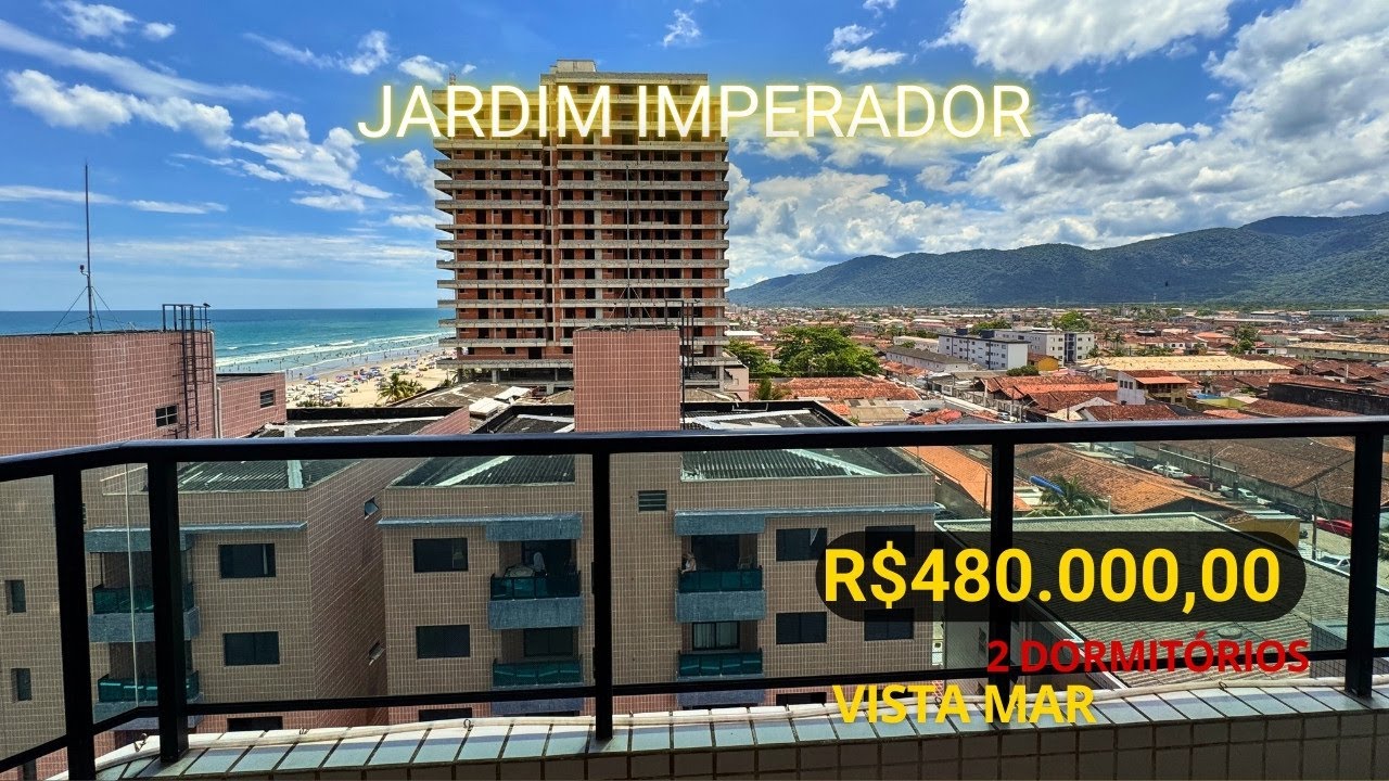 #189 APARTAMENTO 2 DORMITORIOS, JARDIM IMPERADOR, FRENTE MAR