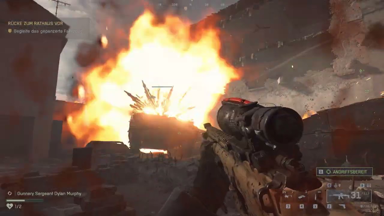Battlefield 6 at max settings.