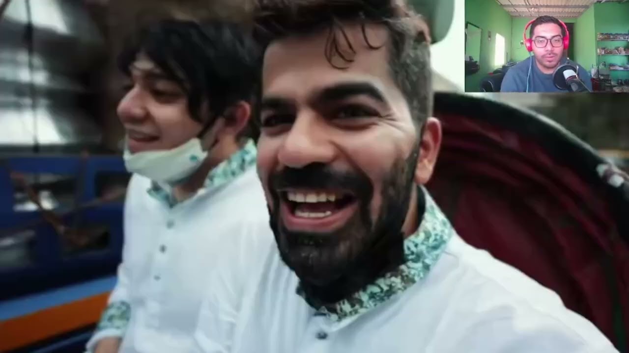 reacciono a arabe probando comida en bangladesh