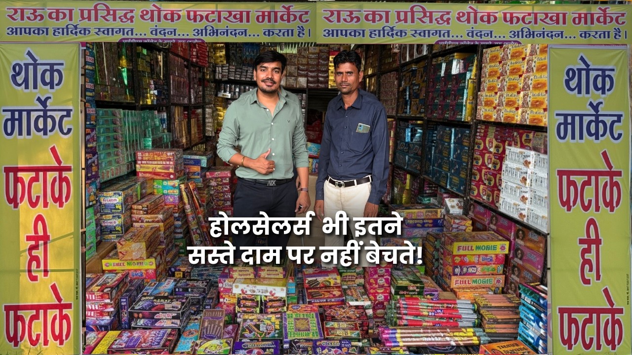 Rau wholesale Crackers Market 2025 Wholesalers भी इतने सस्ते दाम पर नहीं बेचते लोग लाइन लगा रहे हैं!