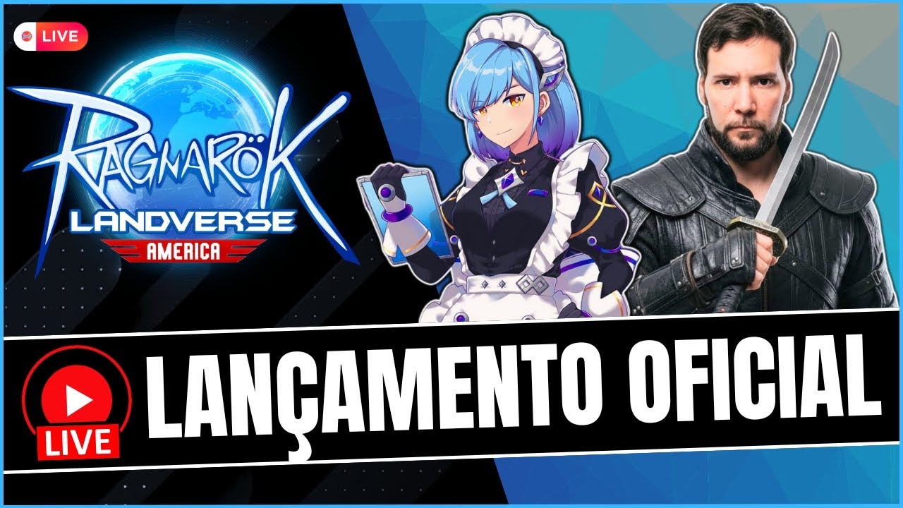 🔴 RAGNAROK LANDVERSE AMERICAS | Lan&ccedil;amento Oficial - RUSH INSANO DE LEVEL COM O CHAT