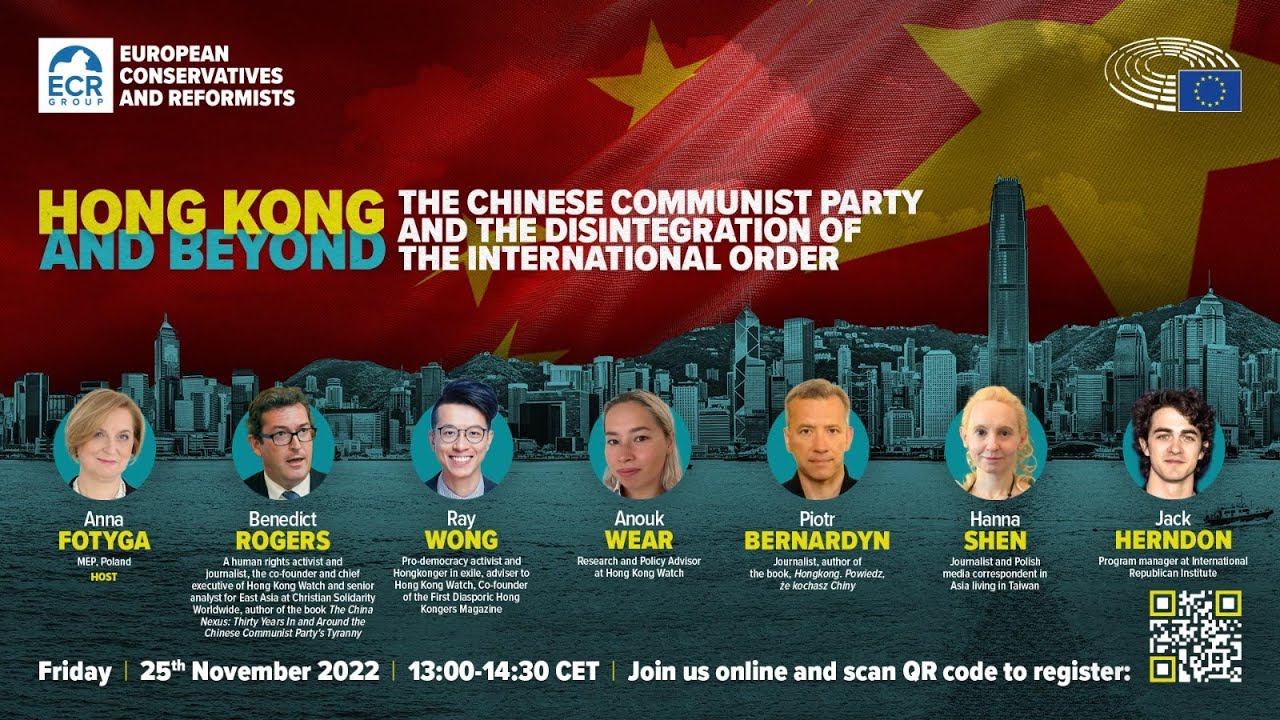 Hong Kong and Beyond: The Chinese Communist Party and the Disintegration of the International Order
