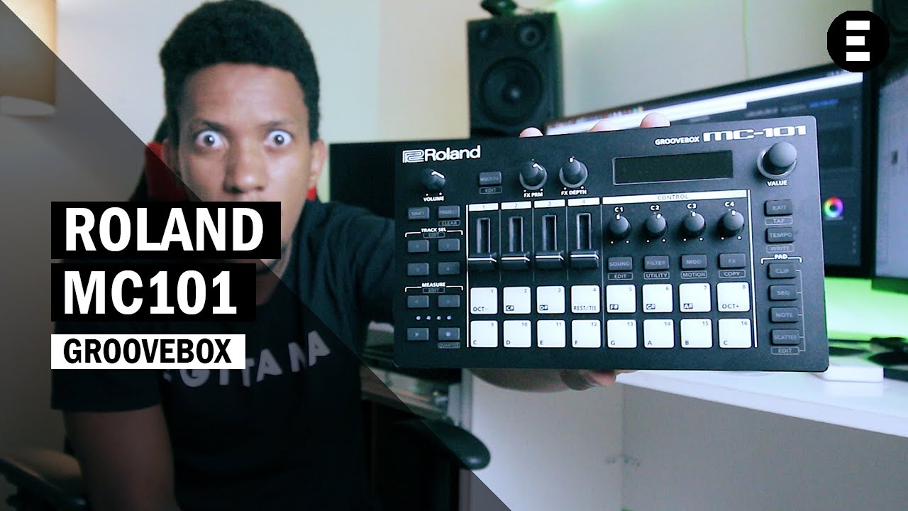 Roland MC 101 Groovebox Caixa de Ritmo profissional | EGITANA.pt