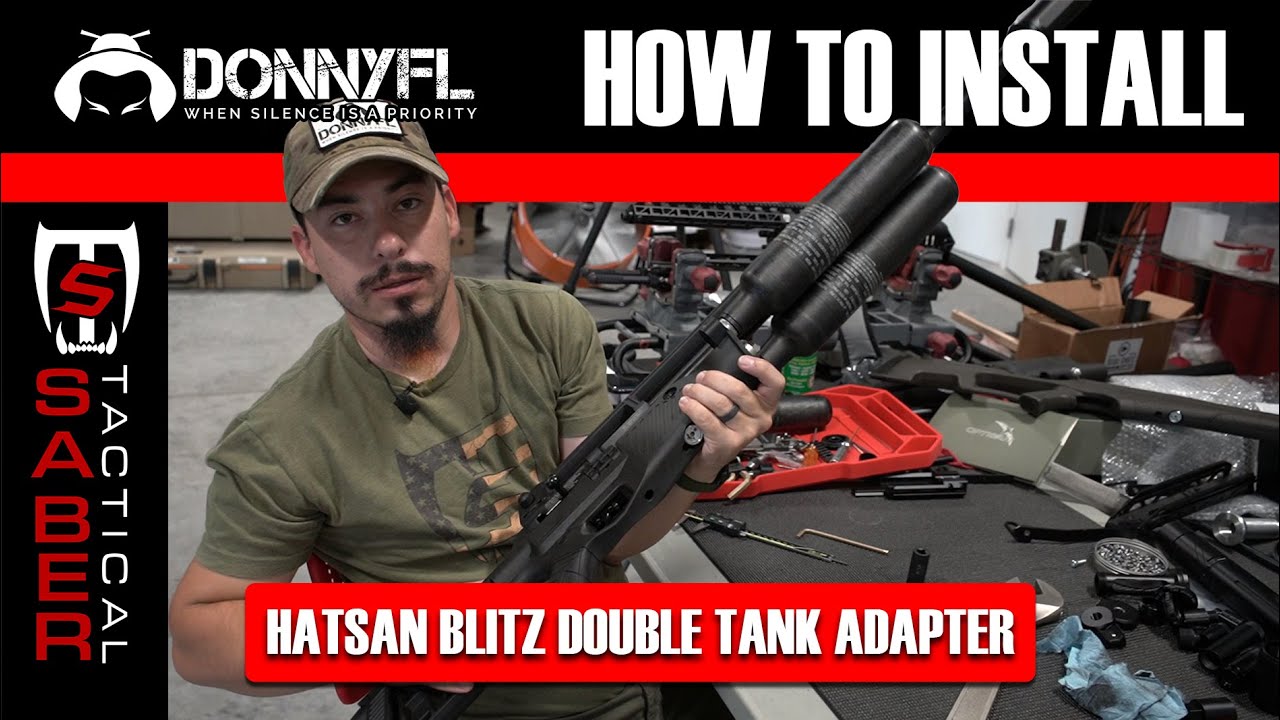 DonnyFL: How to install the Saber Tactical Hatsan Blitz Double Tank Adapter