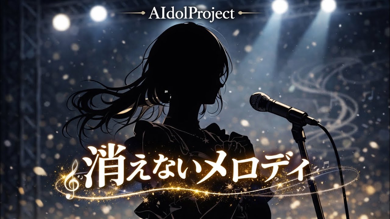 【泣ける曲】「消えないメロディ」【AIdolProject】【Official Music Video】