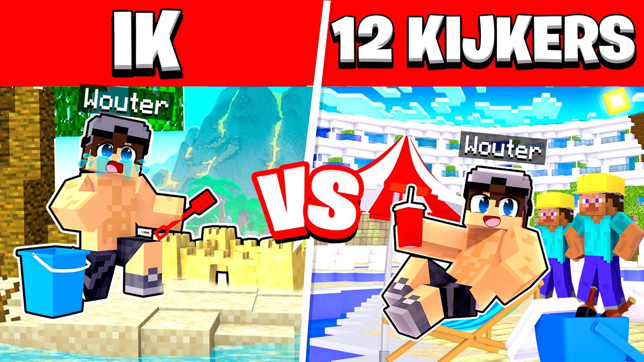 12 Kijkers Bouwen Ultieme Vakantiehuis Voor Mij!😍🌴