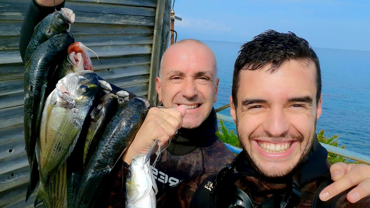 Pescasub: SILURI TRA LE ROCCE