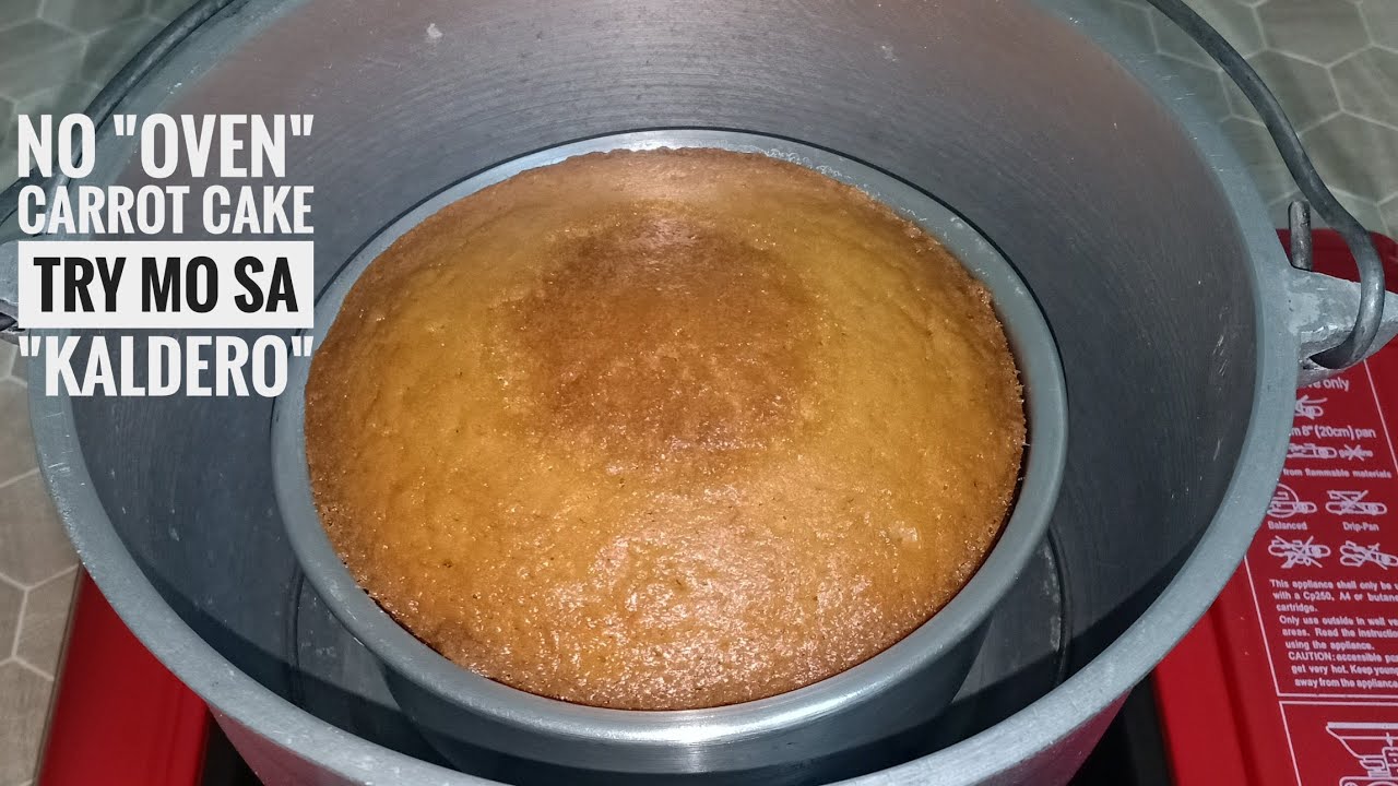 Carrot cake / without OVEN! / lutuin mo sa kaldero | Ang sarap!