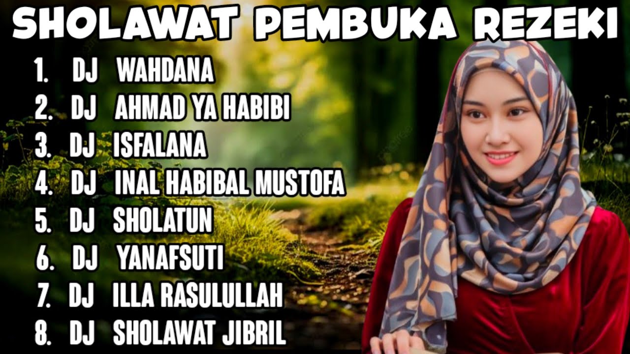 KUMPULAN SHOLAWAT PENARIK REZEKI DAN PEMBAWA KEBERKAHAN. SHOLAWAT NABI MUHAMMAD SAW, SHOLAWAT JIBRIL