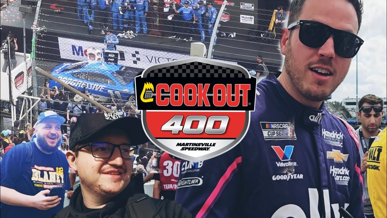 NASCAR The Cookout 400 At Martinsville Speedway 2025 Vlog!