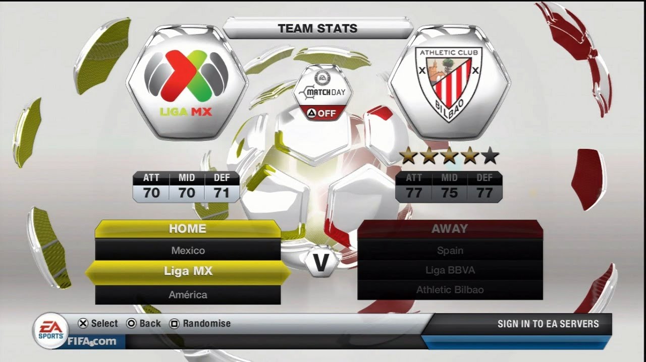 FIFA 13 INFO Las Selecciones, Equipos y Ligas Licenciadas