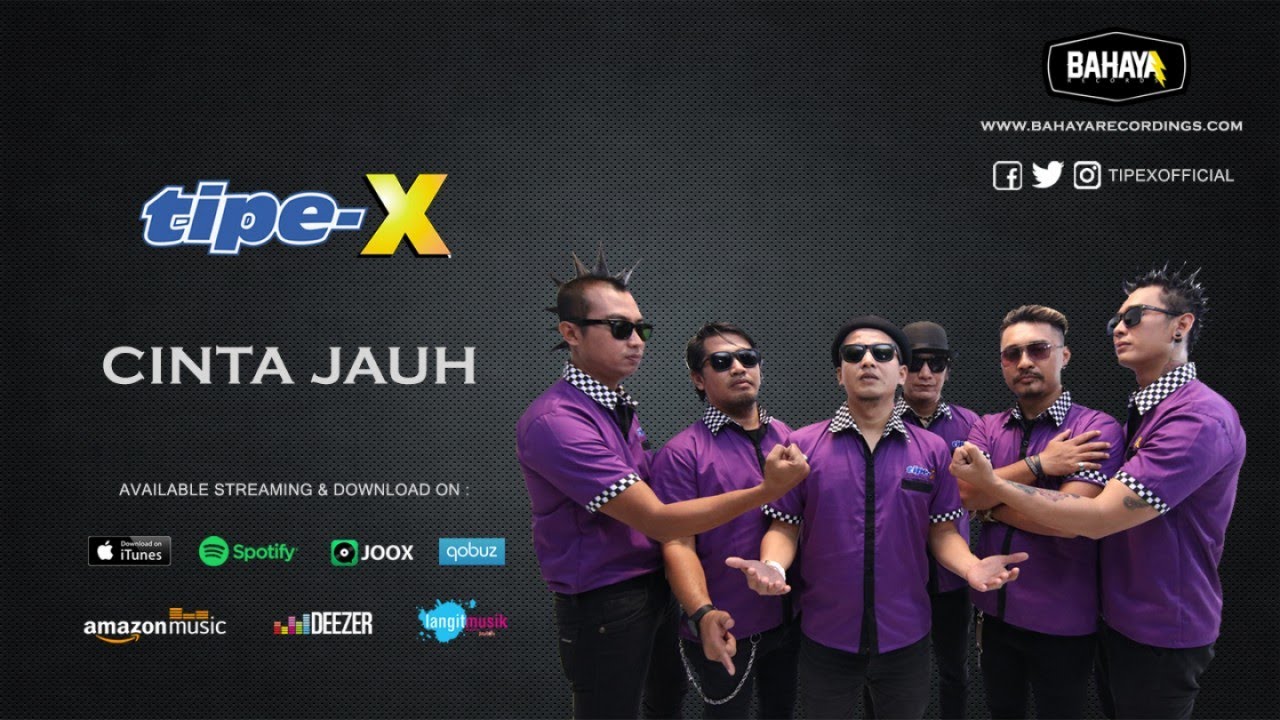 Tipe-X - Cinta Jauh (Official Audio)