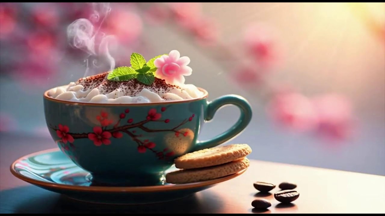 Spring Sweet Jazz Cafe LIVE ☕🌼 | Cozy Coffee Music for Work & Relax