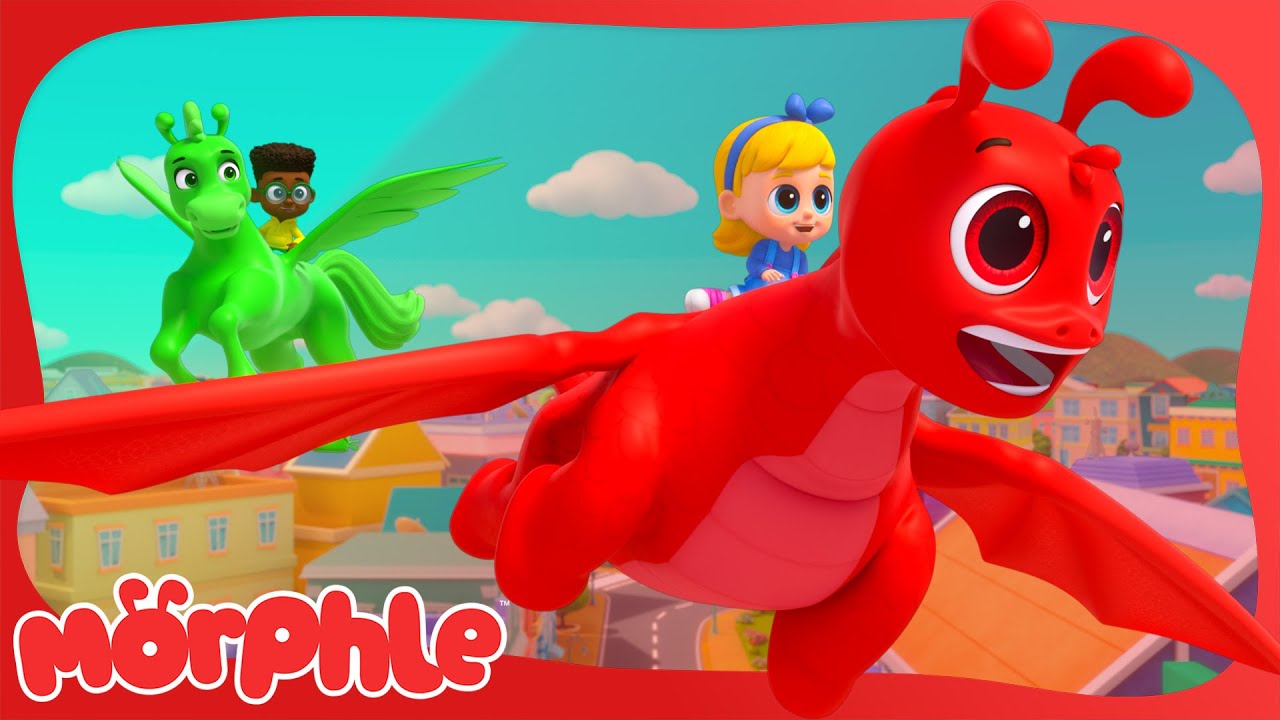 Morphle & Orphle Epic Dino Tag Game 🦖 Morphle Dinosaurs 🦕 Cartoons for Kids | Cartoon Compilation