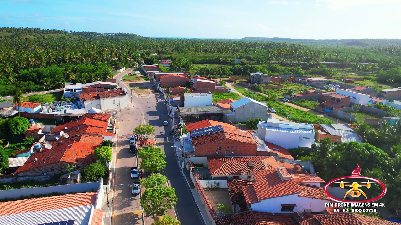 Jequiá da Praia - Alagoas Brasil - Visto de cima em 5.4K - Dji Air S2
