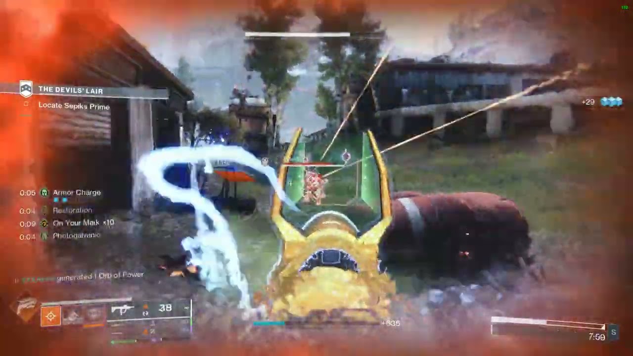Destiny 2 new hunter aspect (CRACKSHOT) is fun | solo master devils lair |