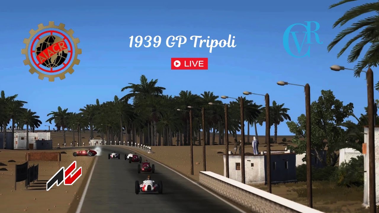 1939 GRAND PRIX TRIPOLI Online Race ASSETTO CORSA