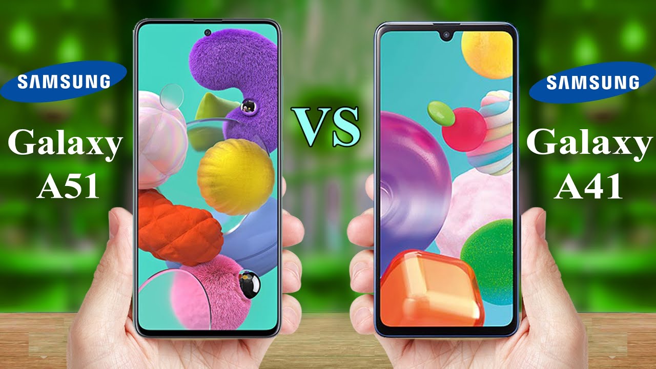 Samsung Galaxy A51 vs Samsung Galaxy A41 | Mobile COMPARE