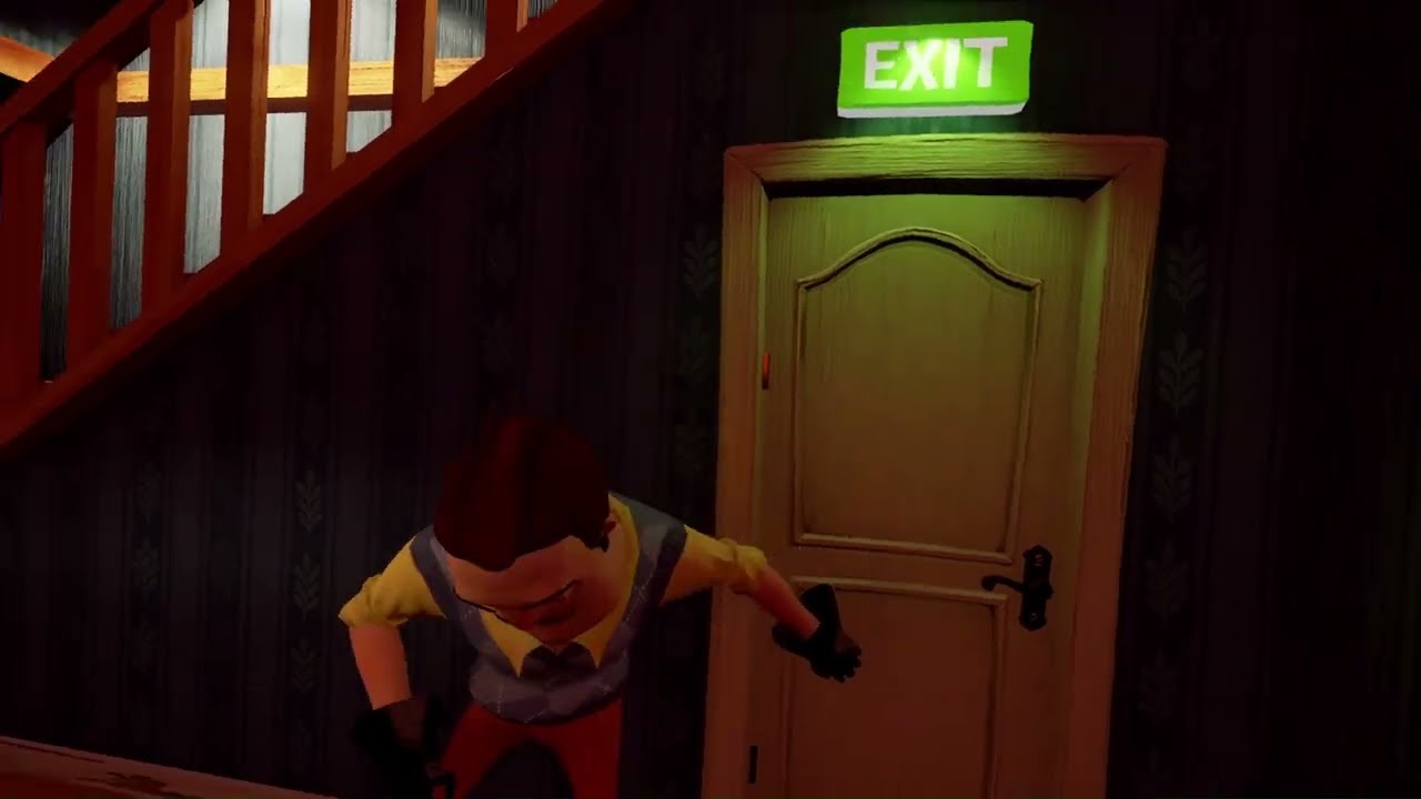 Hello Neighbor Alpha 1 - ALL Cutscenes