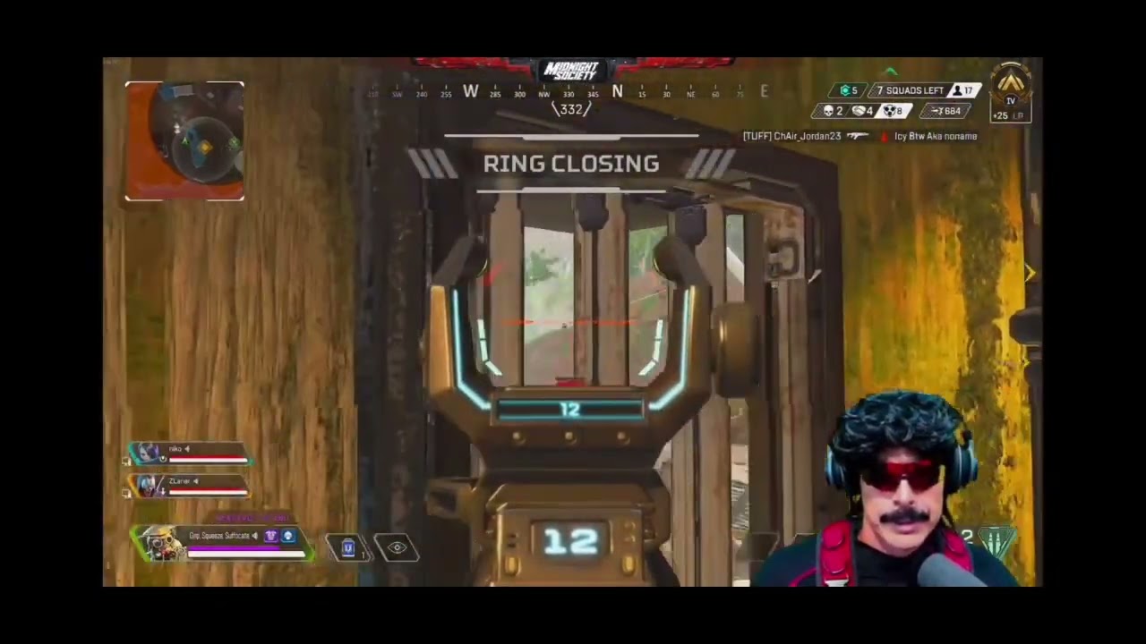 DR. DISRESPECT NIKO ZLANER POP OFF FTW APEX LEGENDS