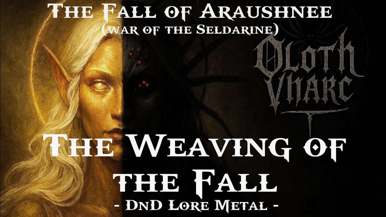 The Weaving of the Fall (Araushnee / Lolth / War of the Seldarine - DnD Lore Metal)