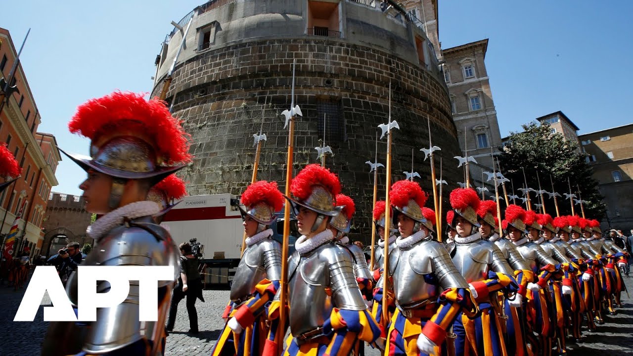 Watch | Swiss Guards, Parade: Celebratory Mood At The Vatican City | New Pope Elected | APT