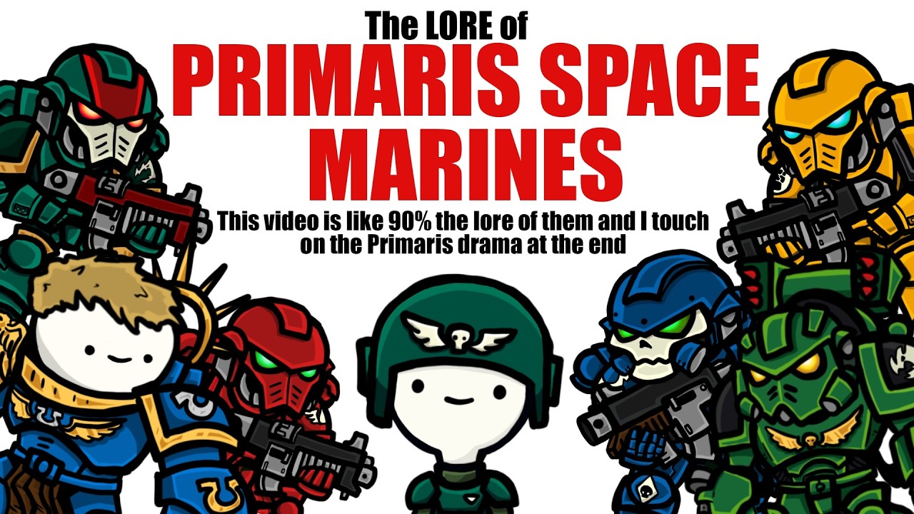 PRIMARIS Space Marine Lore (and a bit at the end where I say my thoughts) Warhammer 40k Lore