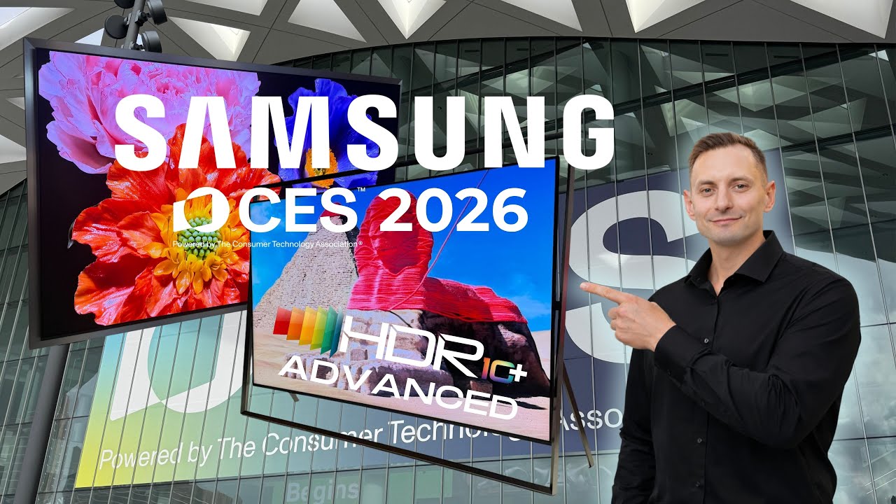 Samsung na CES 2026 ODPALIŁ… i to BĘDZIE BURZA (S95H OLED, Micro RGB)