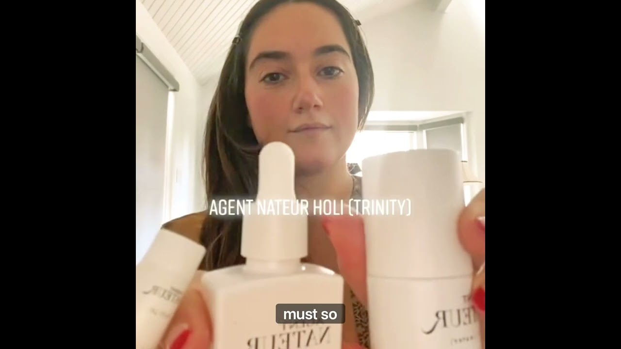 Morning Skincare Routine using Agent Nateur