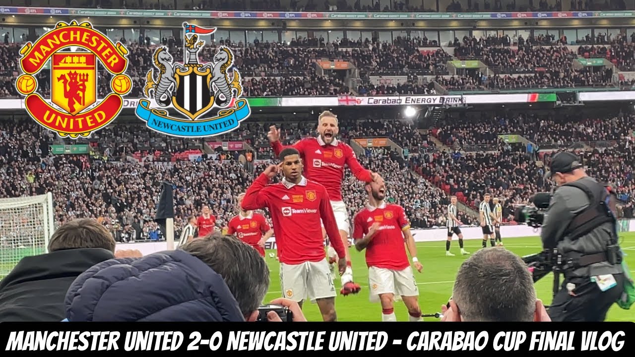 *HEARTBREAKING DEFEAT* Manchester United 2-0 Newcastle Carabao Cup final vlog