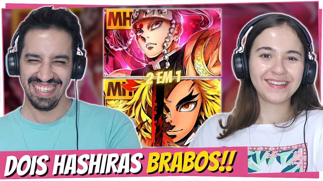 React Tipo Uzui Tengen 🎶 e Vibe Rengoku 🔥 | MHRAP | Demon Slayer | Aliança Pirata