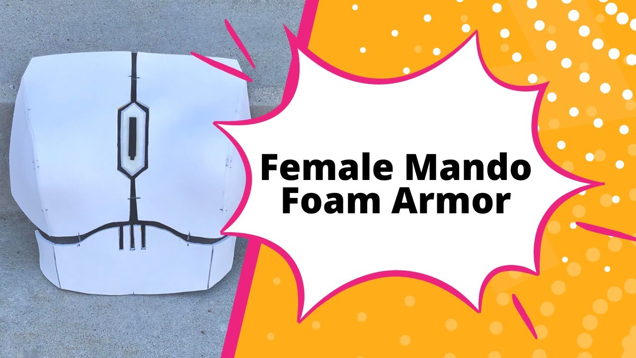 How to make Bo-Katan's Mando Chest Armor from EVA Craft Foam