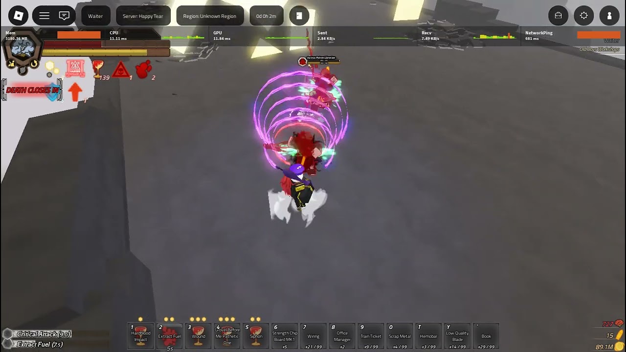 Pathetic Library Run Solo | Archived