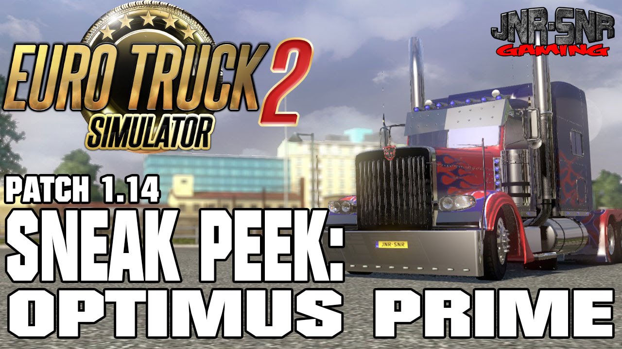 ETS 2 patch 1.14 | Optimus Prime Peterbilt 389