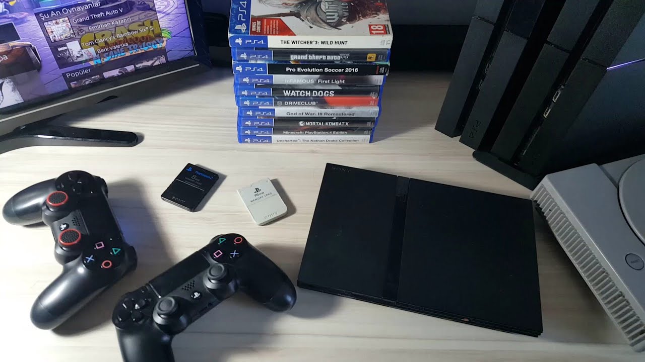 Playstation ve Oyun Koleksiyonum / 4K'Ya Özel