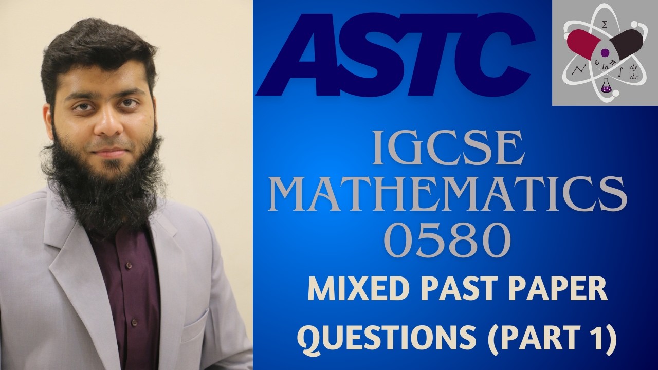 CAIE IGCSE Maths 0580 | Functions | Mixed Past Paper Questions Part 1