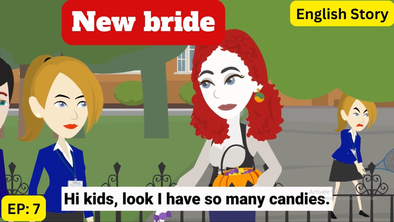 New bride #7 | Animation Story | English Story | Learn English | Subtitles| Poonam Animates.