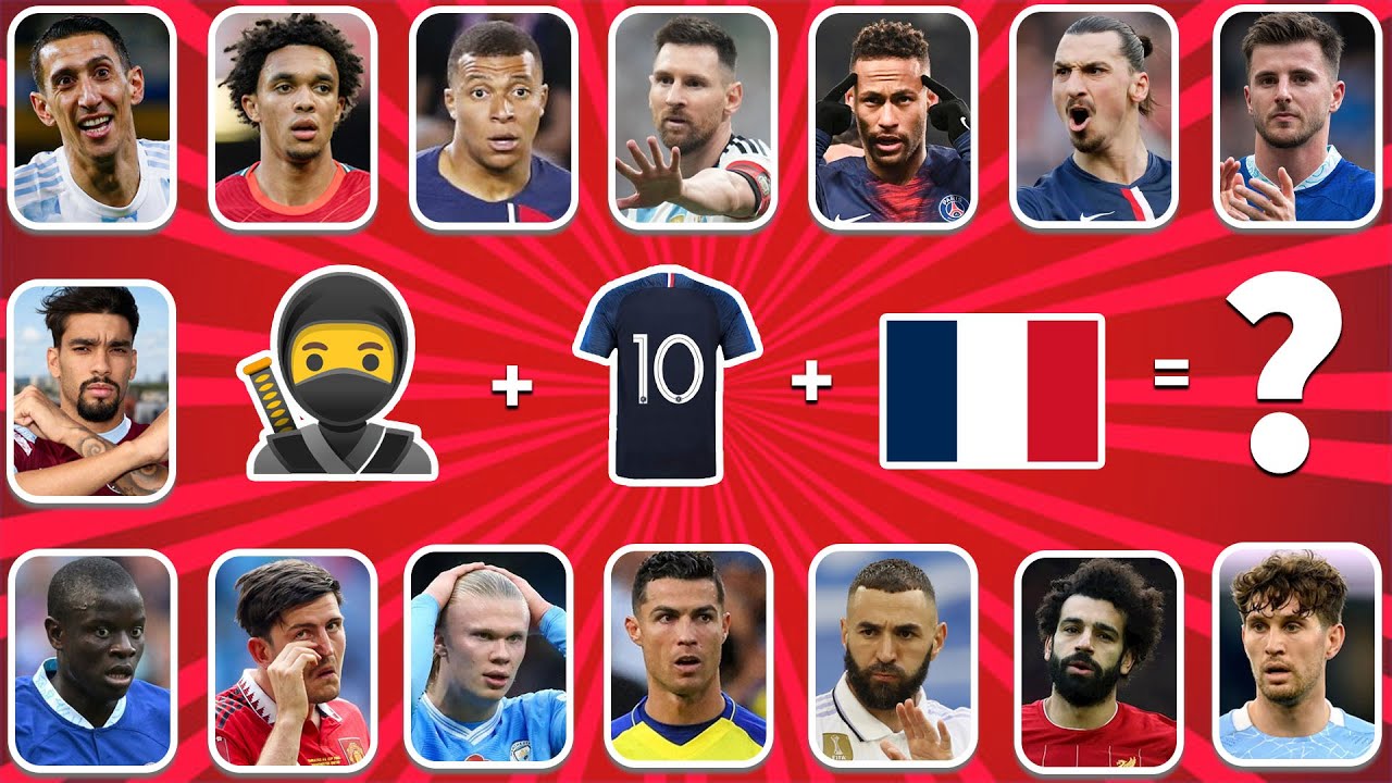 (ПОЛНЫЕ 14) Угадай ПЕСНЮ О ФУТБОЛКЕ и ТРАНСФЕРЫ футболистов | Роналду, Месси, Хала и Мбаппе, Неймар