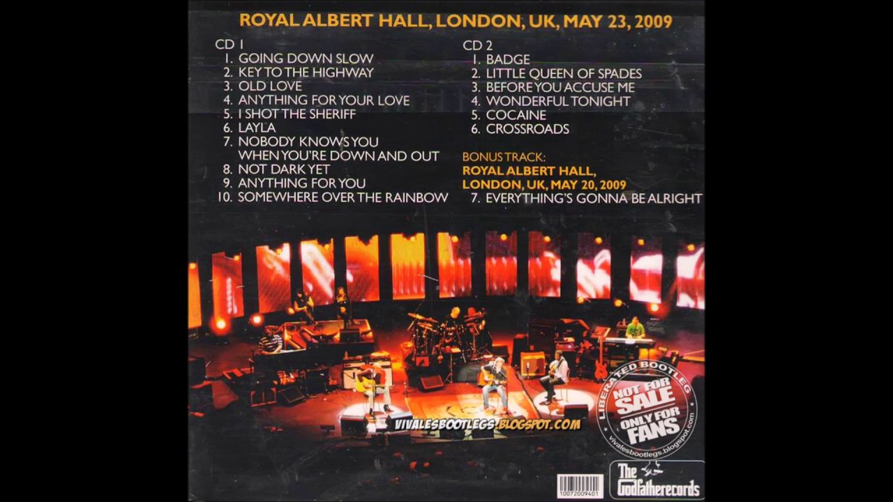 Eric Clapton 2009.05.23 London (UK) d1t05 I Shot The Sheriff