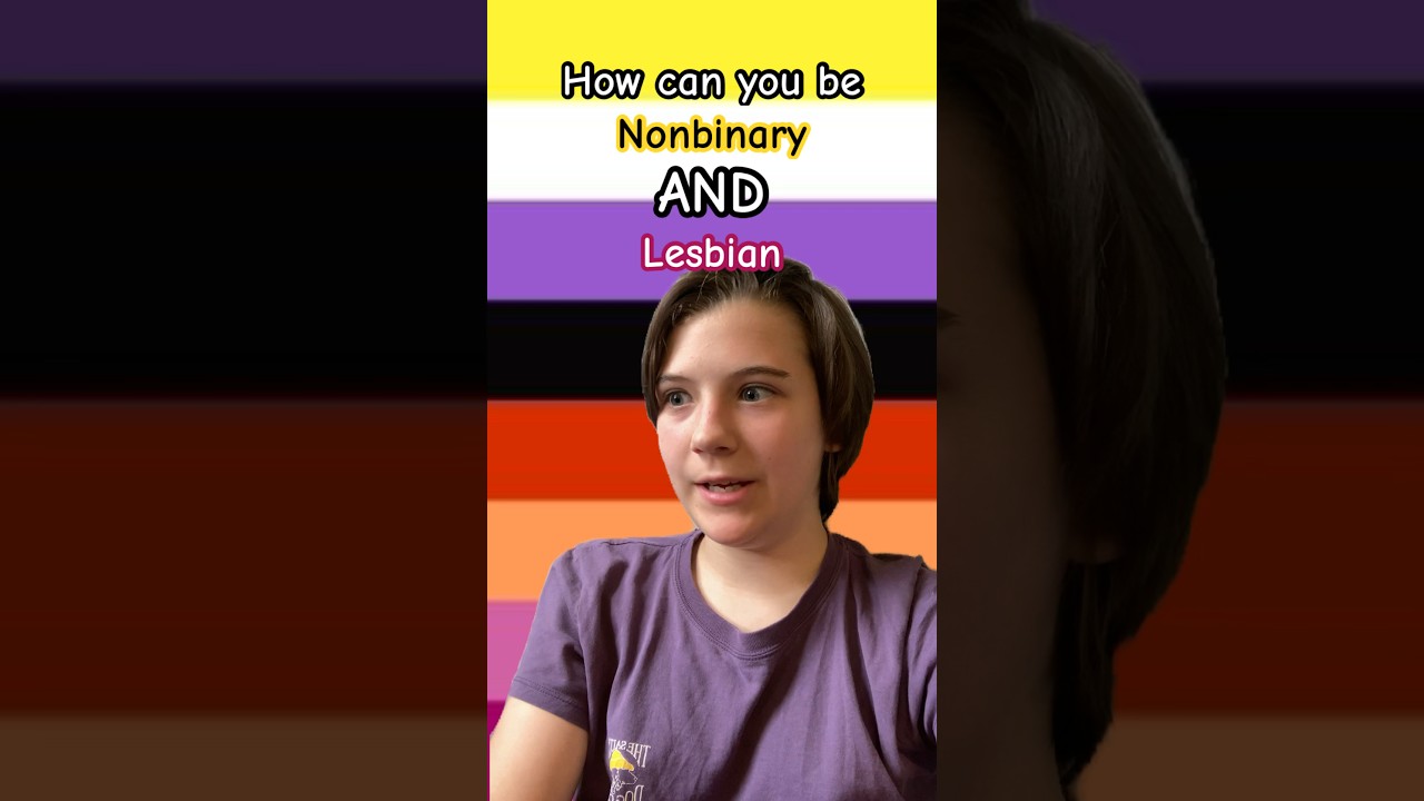 Explaining nonbinary lesbians! #lqbtqia #lgbtq #pride #enby #nblw explaining lgbtq identities pt. 1