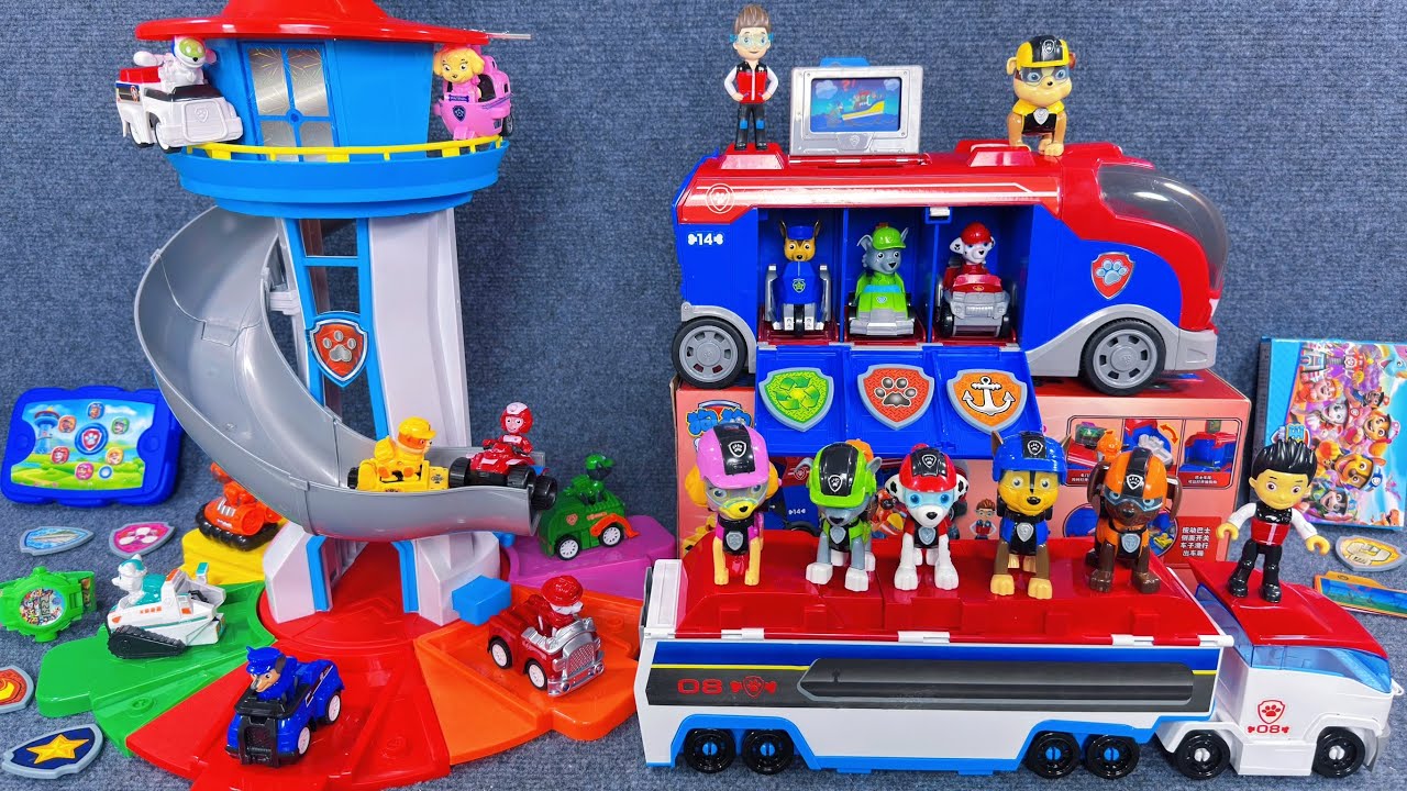 15 Minutes Satisfying with Unboxing Super Cool Paw Patrol Toys Collection ASMR | Review Toys