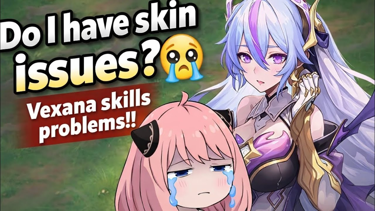 DO I HAVE SKINS ISSUES ? 😰🤧 VEXANA ASPIRANTS SKIN!!!